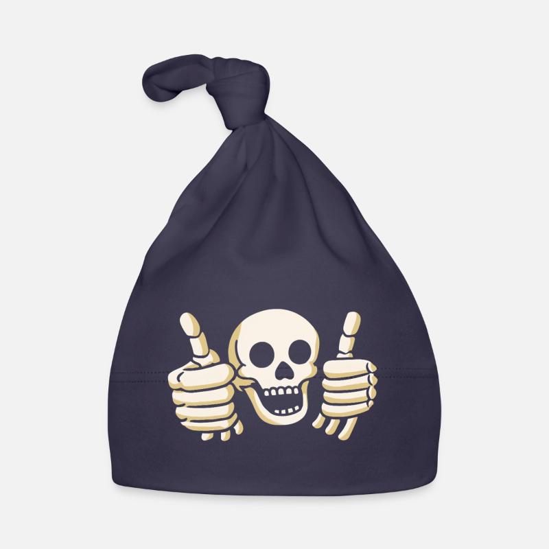 OKI Skull Baby Bio-Mütze