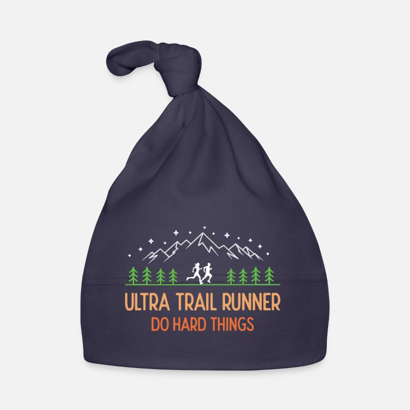 Ultra Trail Runner - Faites des choses difficiles Bonnet bio Bébé