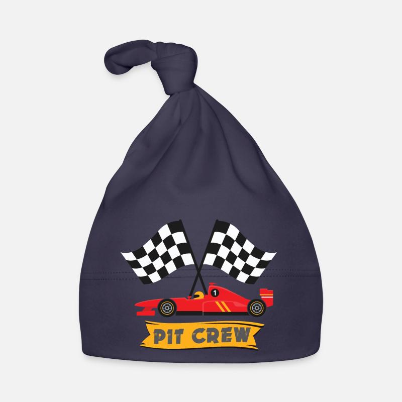 Pit Crew - Course automobile Bonnet bio Bébé