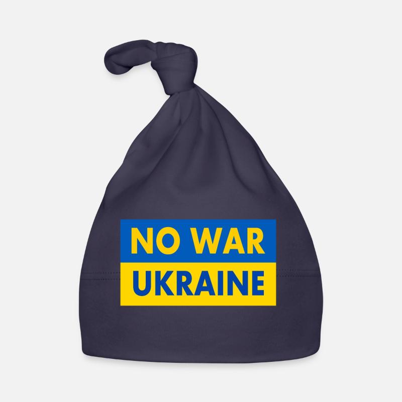 No war Baby Bio-Mütze