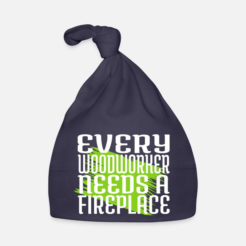 forest work felling birthday gift tree Baby Bio-Mütze