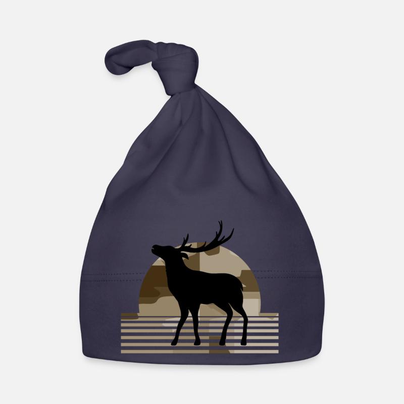 Hirsch Baby Bio-Mütze