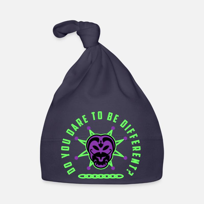 « Oserez-vous être différent?! Bonnet bio Bébé
