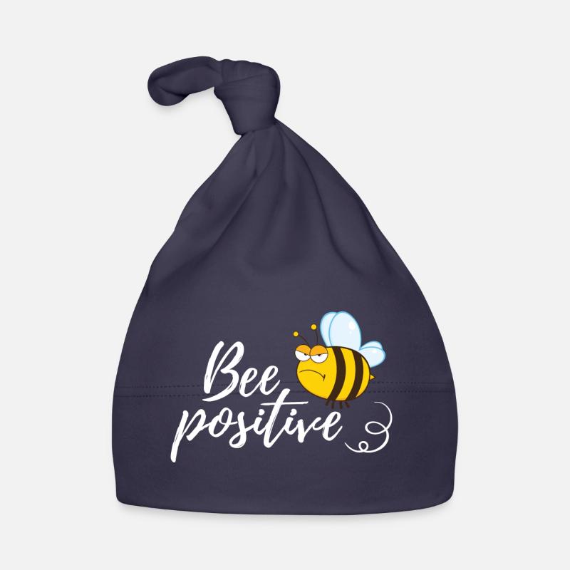Bad-tempered bee Organic Baby Cap