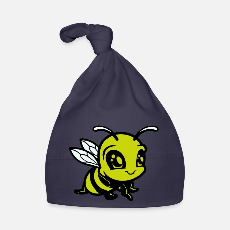 Bee Bumblebee Comic Organic Baby Cap
