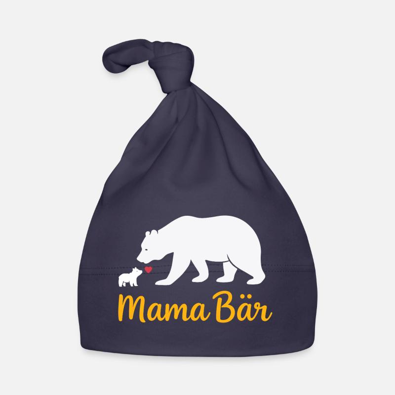 Future Maman MAMA BEAR Rétro Drôle Bonnet bio Bébé