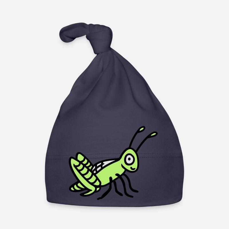 Grashüpfer 3 Baby Bio-Mütze