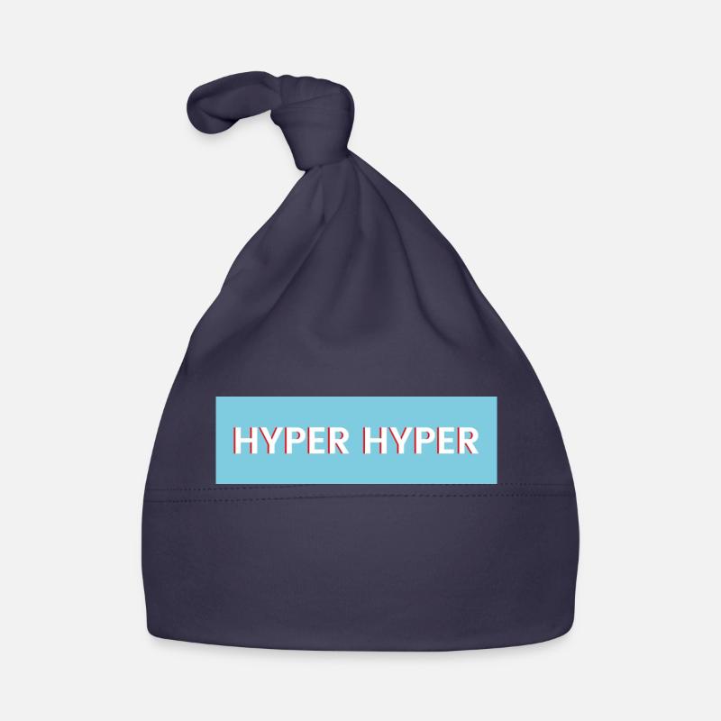 HYPER HYPER - Bonnet bio Bébé - marine