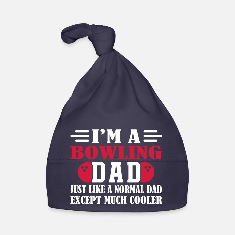 Bowling Dad Baby Bio-Mütze