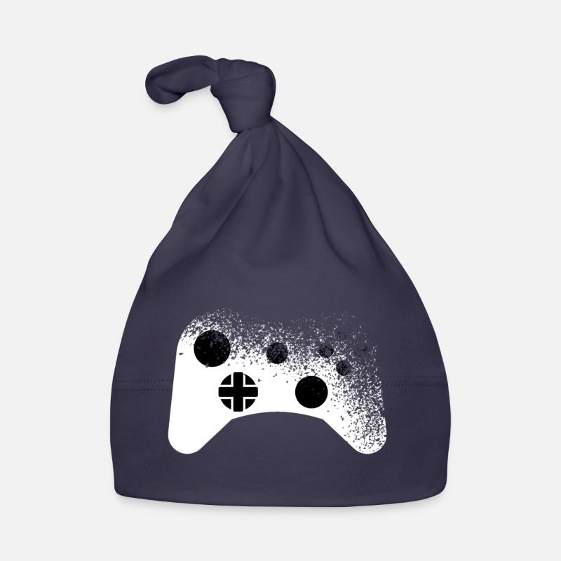 Splatter - Motif de manette pour les joueurs Cool Bonnet bio Bébé