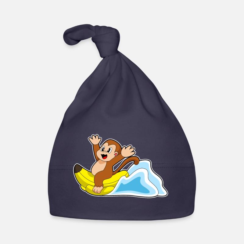 Monkey Banana Organic Baby Cap