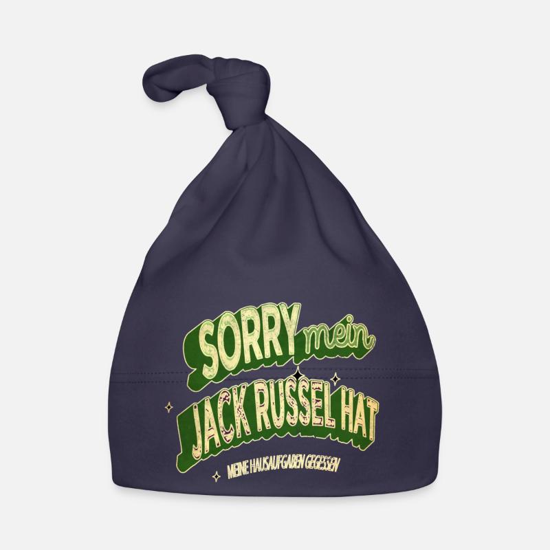 geburtstagsgeschenkidee hundehalter spruch Baby Bio-Mütze