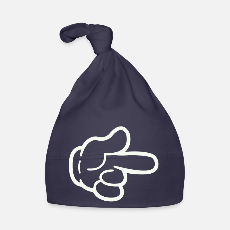 Bande dessinée à la main Bonnet bio Bébé