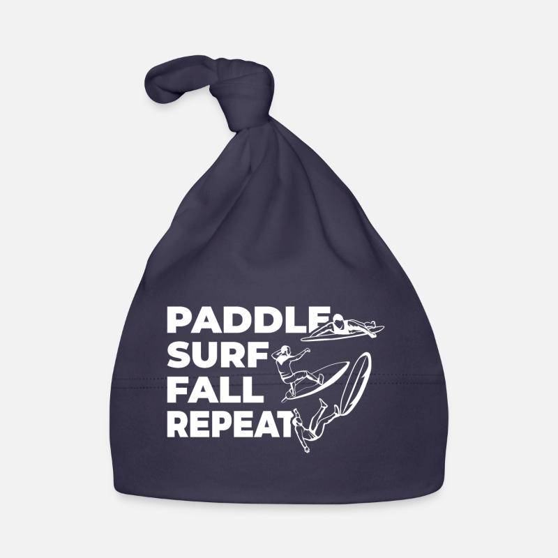 Paddle Surf Automne Répétition Bonnet bio Bébé