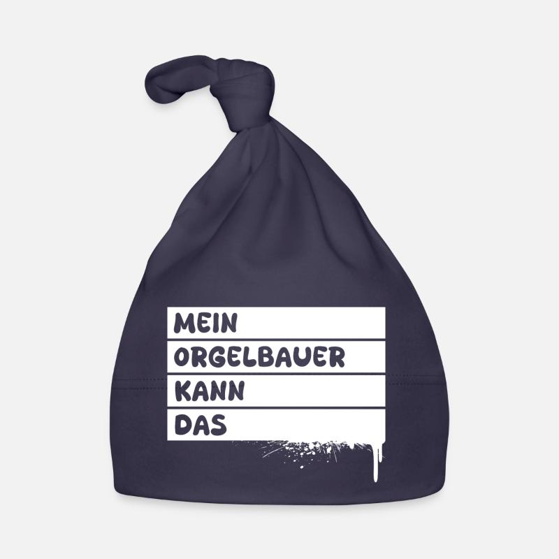 Gift for organ builders Organic Baby Cap