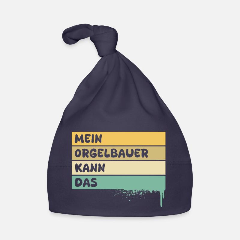 Beruf Orgelbauer Baby Bio-Mütze