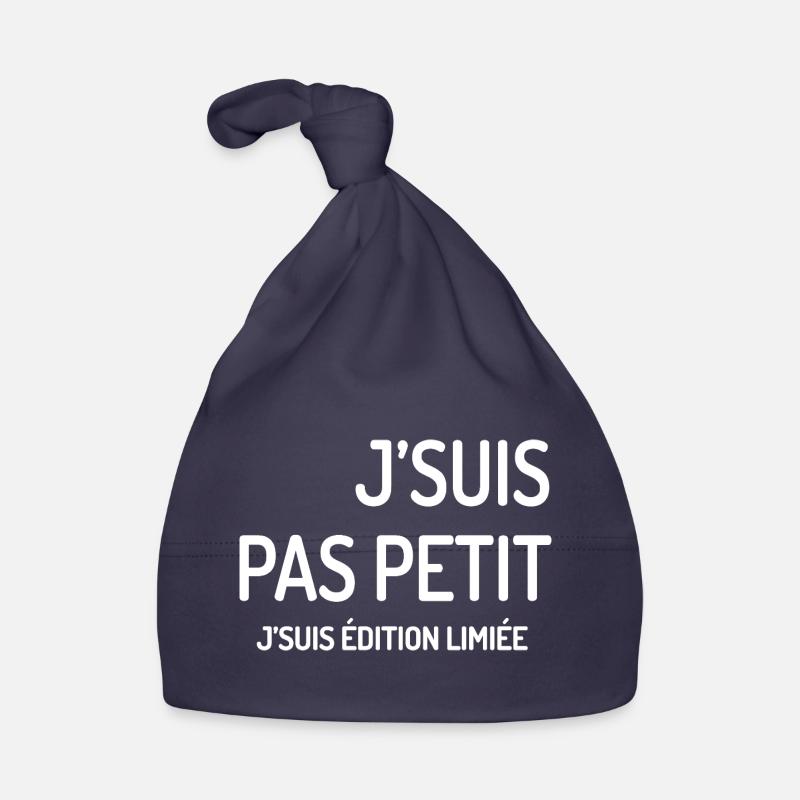 Édition Limitée J'suis Pas Petit Bonnet bio Bébé