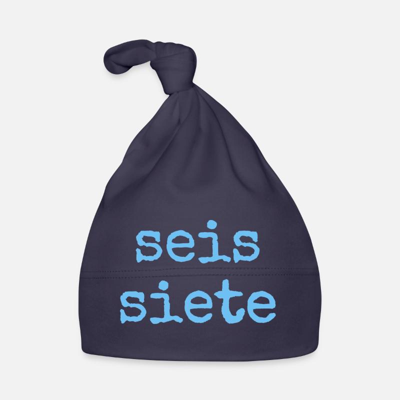 Seis Siete - Espagnol 67 Bonnet bio Bébé