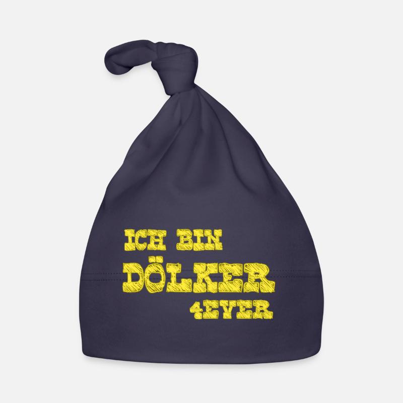 Ich bin Dölker 4 ever Baby Bio-Mütze