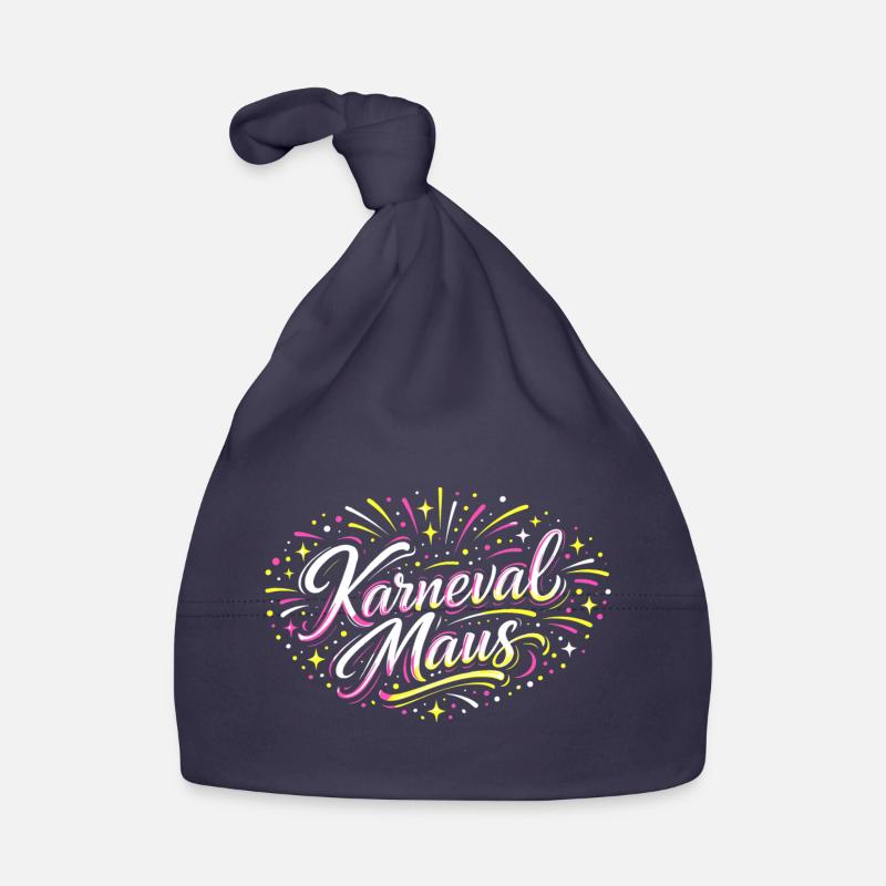 Kölner Karnevalsmaus Alaaf Lustig Fasching Geschen Baby Bio-Mütze