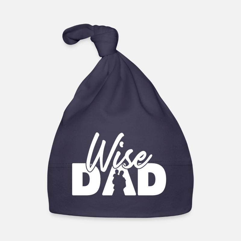 Wise Dad Silhouette Vaterschaft Elternschaft Baby Bio-Mütze