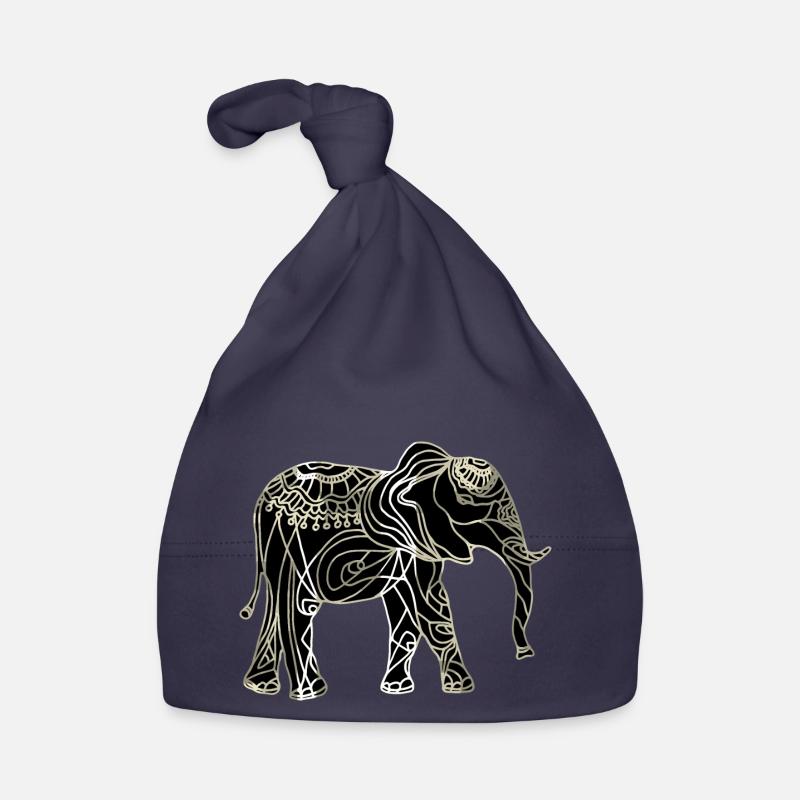 Éléphant Bonnet bio Bébé