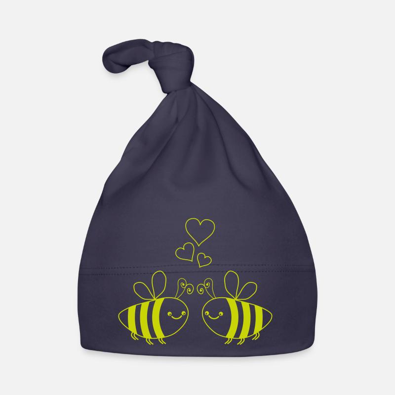 Bee Love Organic Baby Cap