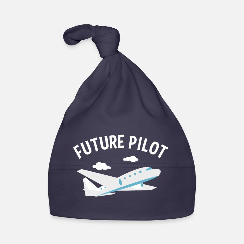 Future Pilot Tee Organic Baby Cap