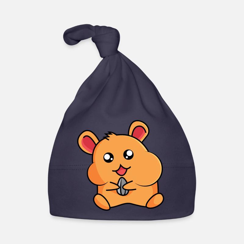 Hamster beim Hamstern Baby Bio-Mütze
