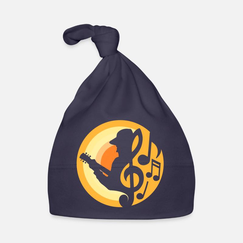 Guitar Player Organic Baby Cap