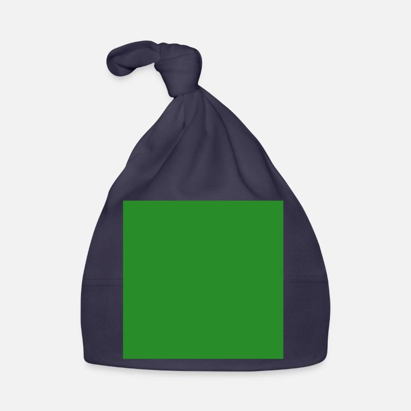 personnaliser le modèle de texture d’arrière-plan vert - Bonnet bio Bébé - marine