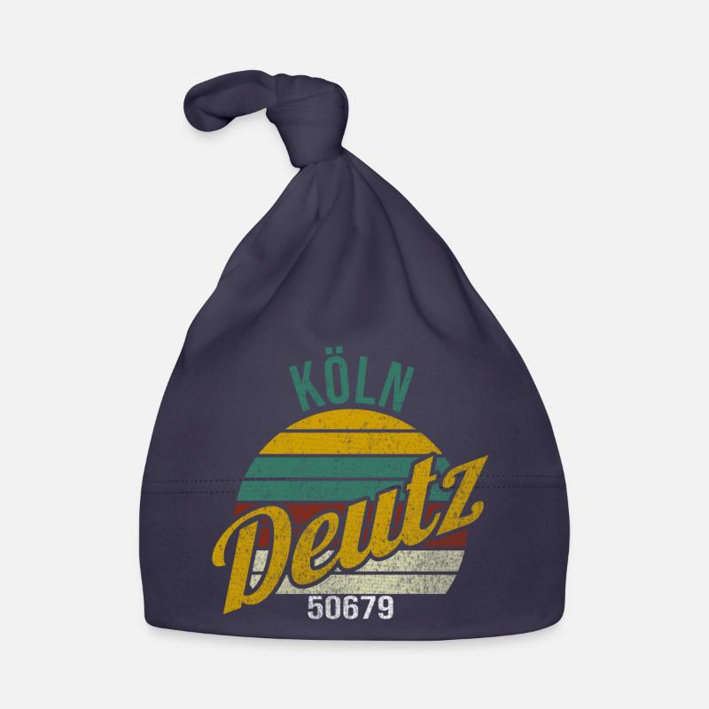 Kölsche Veedel - Köln-Deutz Baby Bio-Mütze