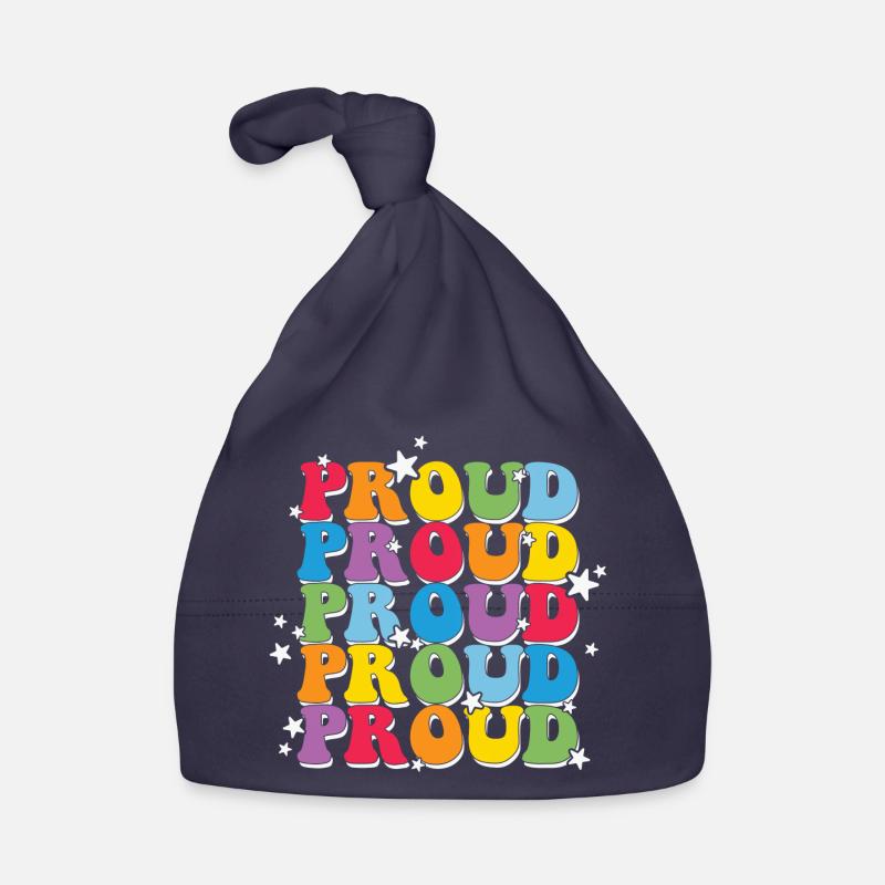 LGBT, rainbow, Pride month Organic Baby Cap