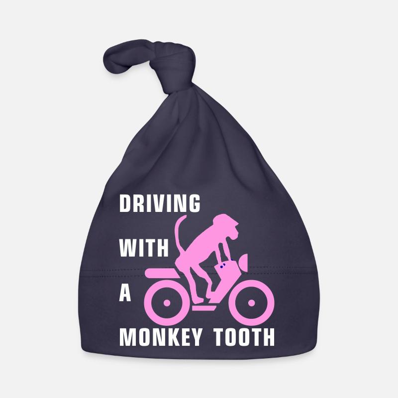 Driving with a monkey tooth - Affenzahn Baby Bio-Mütze