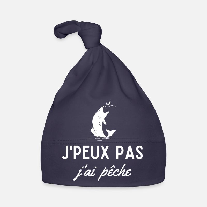 Je peux pas j ai pêche Bonnet bio Bébé