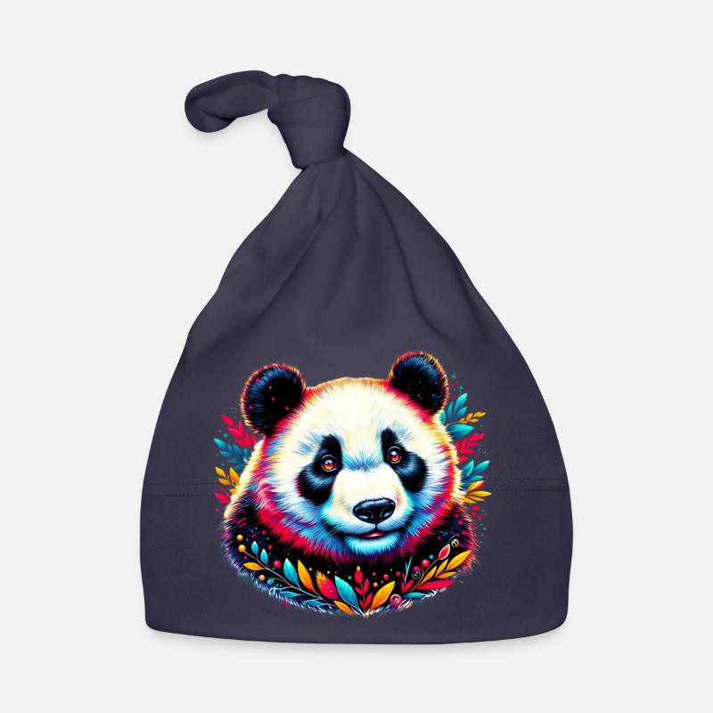 Panda Organic Baby Cap
