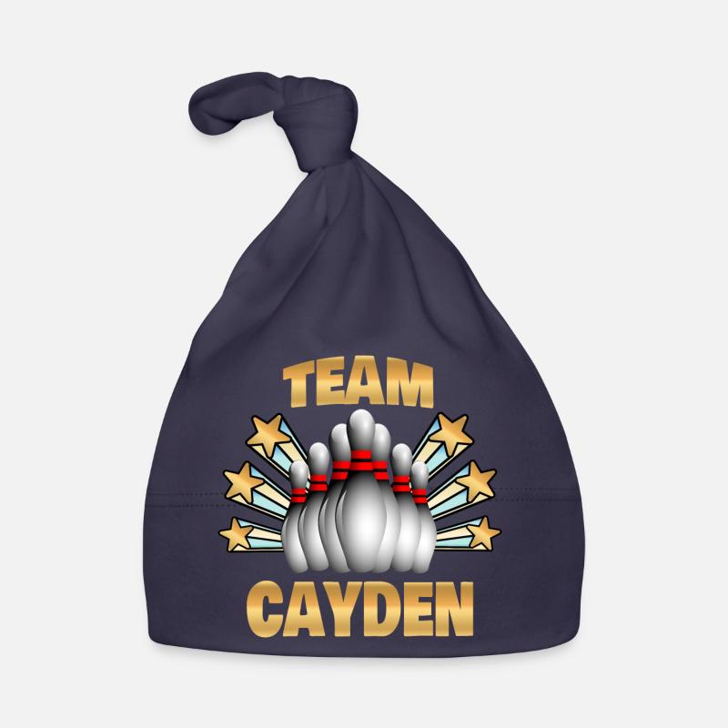 Bowling Cayden - Bonnet bio Bébé - marine