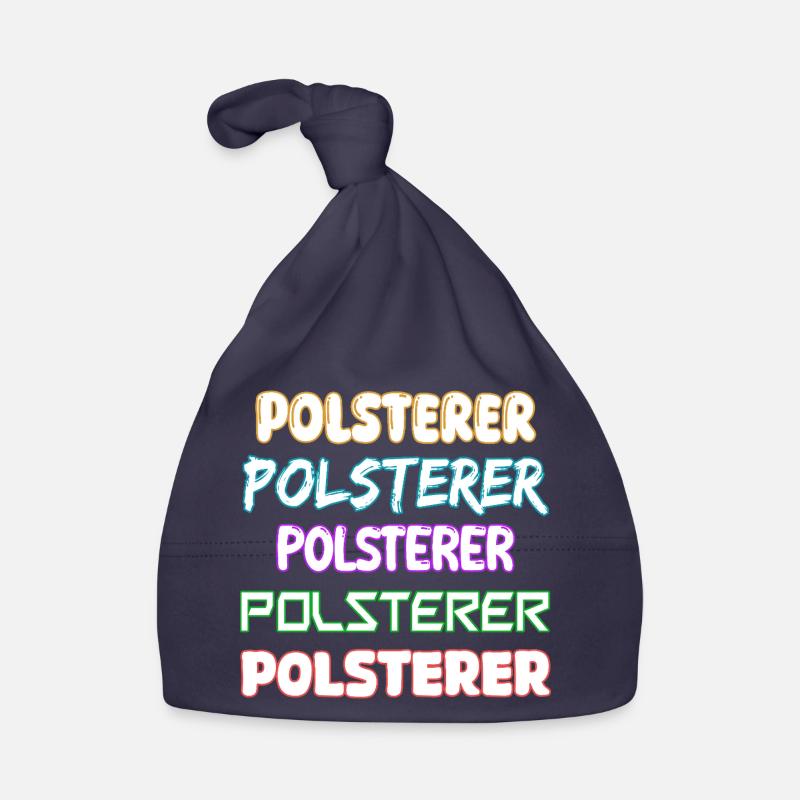 Job Upholsterer Organic Baby Cap