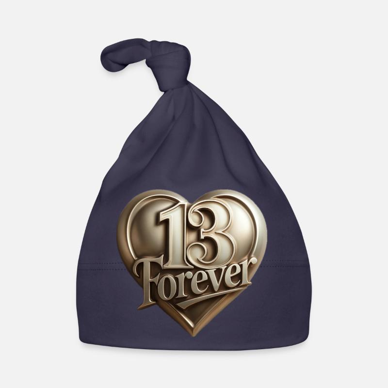 13forever in Herzform Baby Bio-Mütze