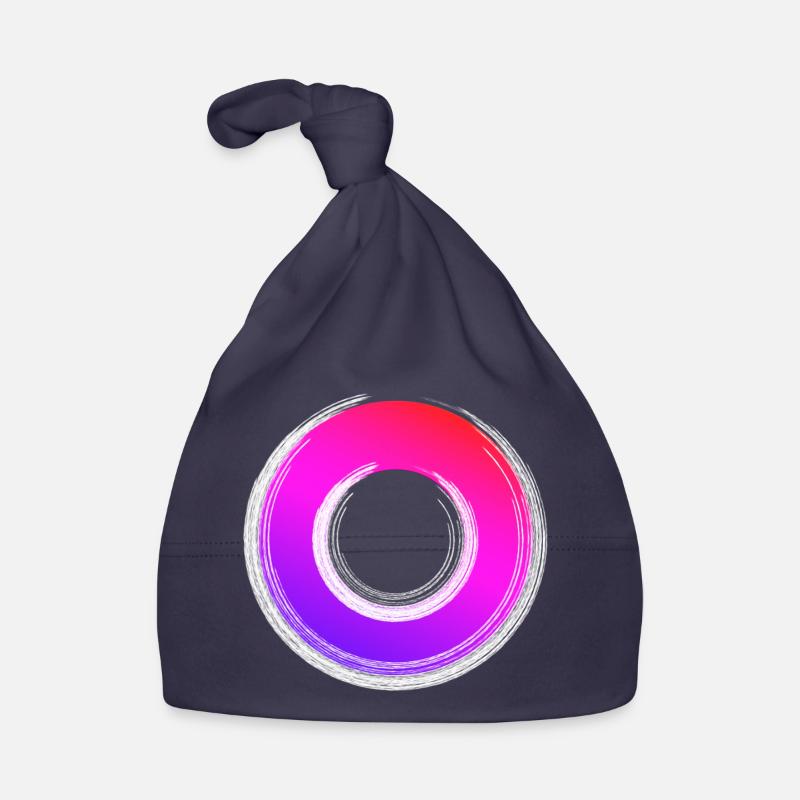 Gradient Ring Glanz Baby Bio-Mütze