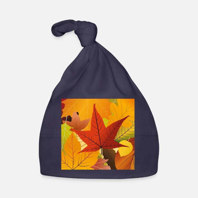 Feuilles d’automne Bonnet bio Bébé