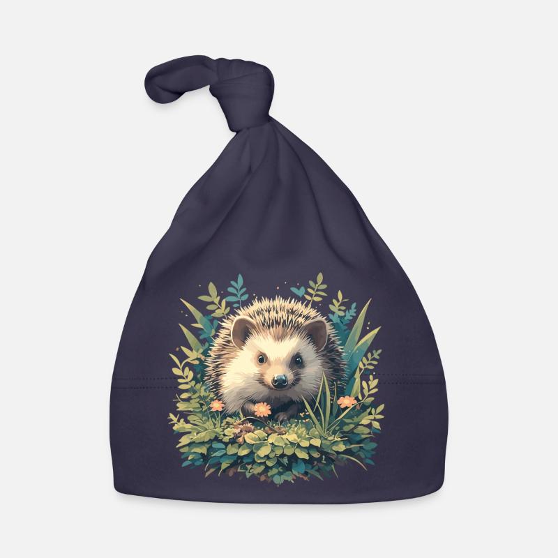Igel Baby Bio-Mütze