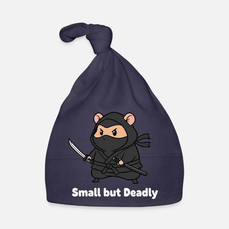Piccolo ninja con spada Cappellino ecologico per neonato