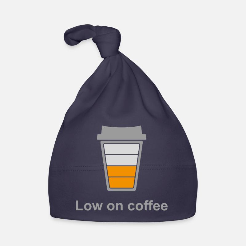 Low on Coffee Organic Baby Cap