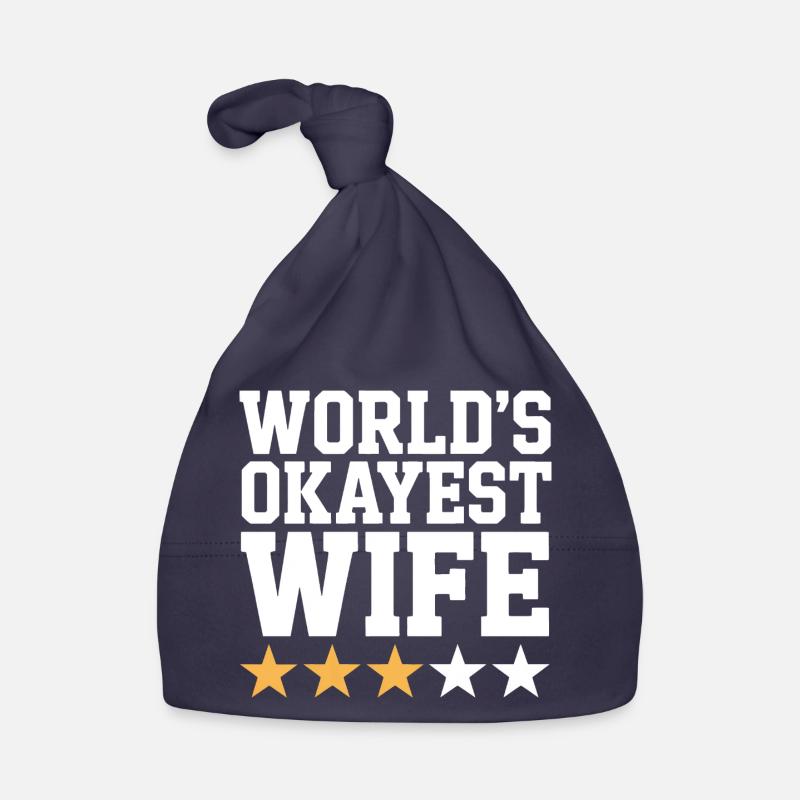 Die beste Ehefrau der Welt Baby Bio-Mütze