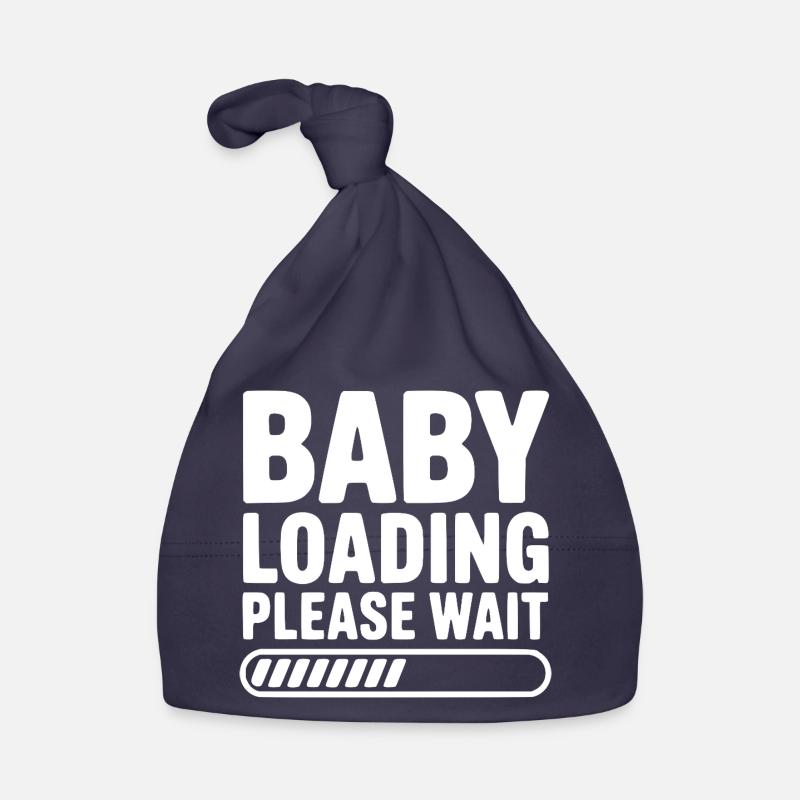 Baby Loading Please Wait Organic Baby Cap