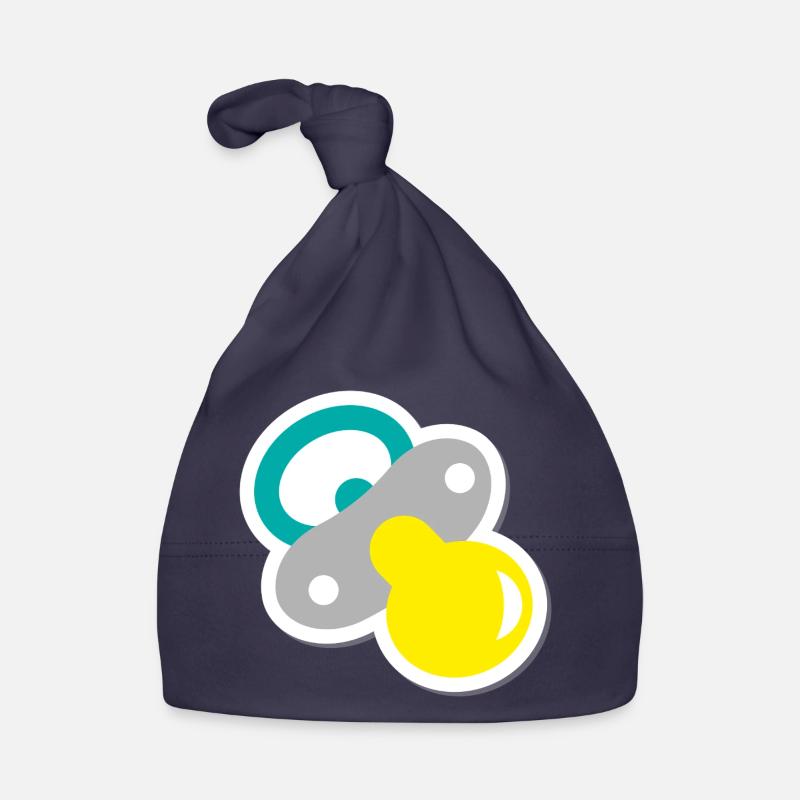 Pacifier Organic Baby Cap