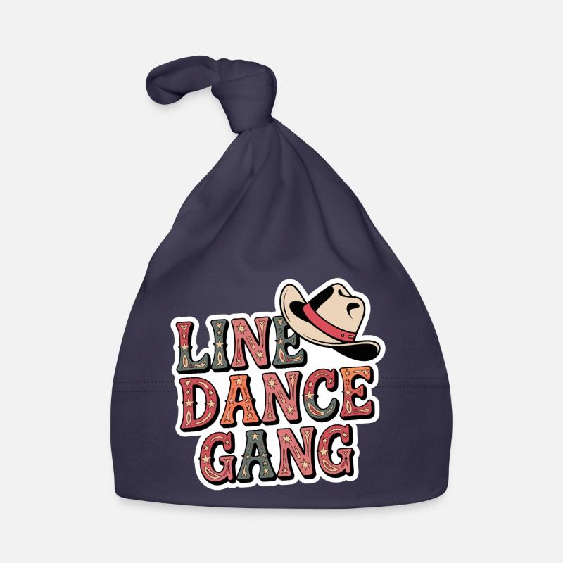 Line Dance Gang Stil Baby Bio-Mütze