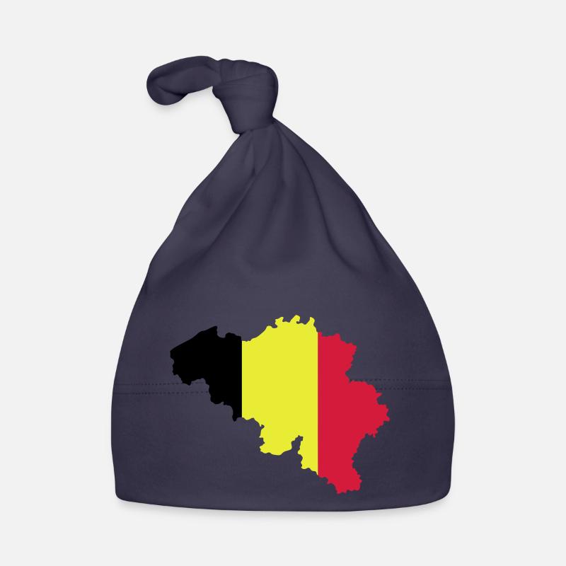 Belgique - Bonnet bio Bébé - marine