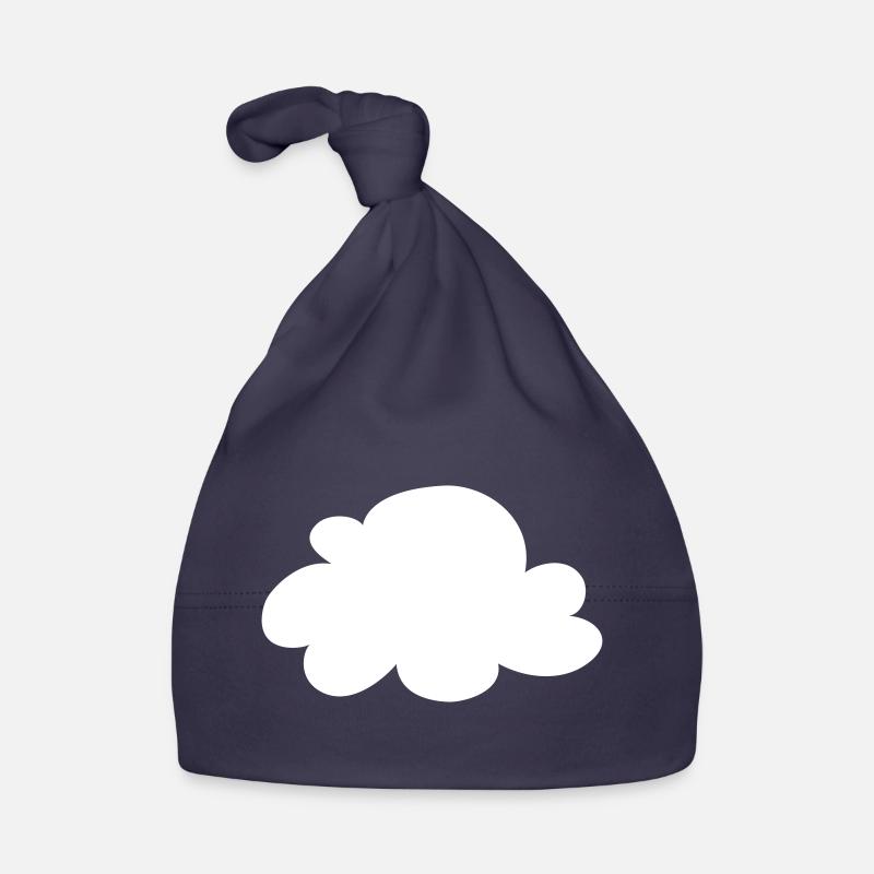 Cloud 7 flock clouds icon gift idea decoration Organic Baby Cap